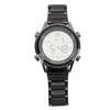Men Digital Watch Multifunctional 50m Waterproof Depth LED Night Light Men Wrist Watch Black