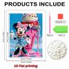 Disney Pearl Painting Minnie Giant Ice Cream Sundae Creative Art 5D Pearl Embroidery Cross Stitch Kit Handmade DIY Home and Room Decor Gift