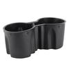 Cup Holder Insert Rubber Black Center Console Cup Tray Non Slip Coasters