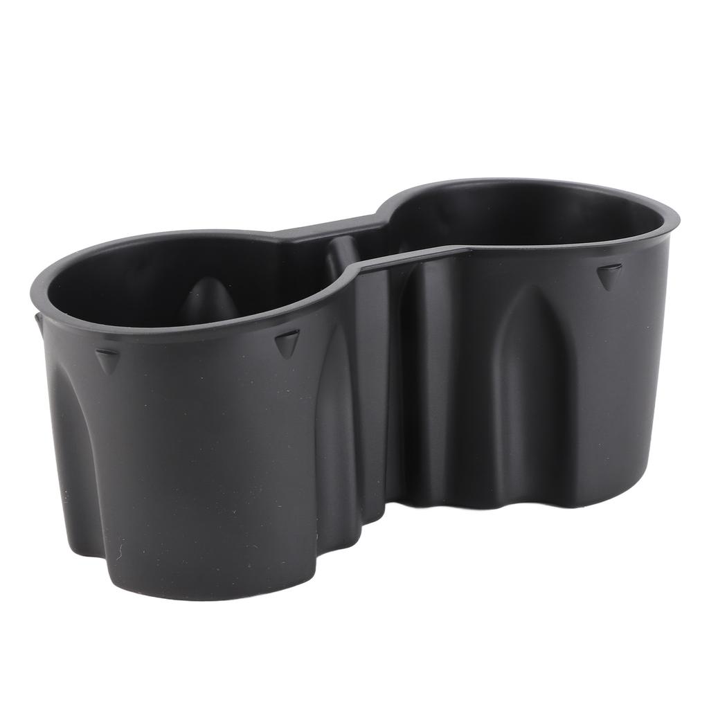 Cup Holder Insert Rubber Black Center Console Cup Tray Non Slip Coasters