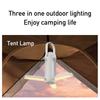 New High Capacity Lighting Portable and Rechargeable USB Folding Outdoor Camping Light Hanging Tent Camping Light