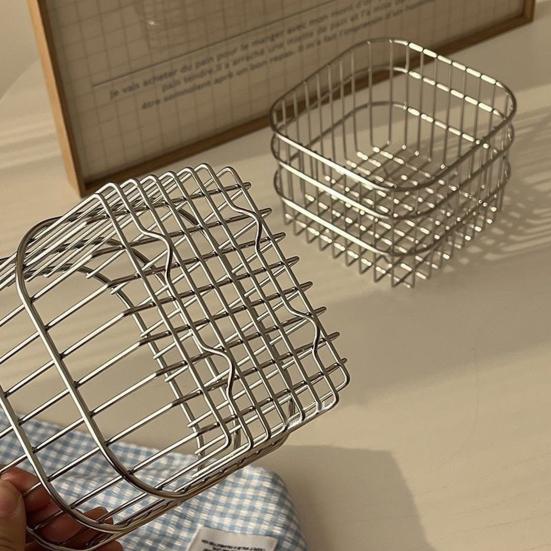 Storage Box Solid Hollow-out Large Capacity Container Space-Saving Household Items Organizer for Household