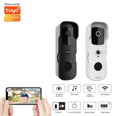 Tuya Smart Home Video Doorbell WiFi Outdoor Wireless EU Plug Waterproof IP65 Battery Intercom Speaker Phone CameraAA