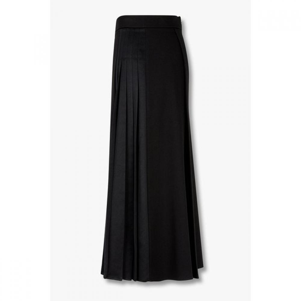 Vov Asymmetric Pleated Skirt 7156335003