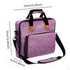 Embroidery Project Bag Supplies Storage Elegant Portable Tool Tote Organizer