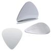 6/12pcs Stainless Steel Guitar Picks String Instrument Mental Paddles for Bass Ukulele Musical Universal Accessories XJM