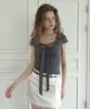 DELIDI Via Latea Tie T-Shirts (Gray)