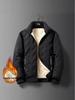Men's 2025 Winter Lambswool Puffer Jacket - Warm, Versatile, Trendy Fashion.