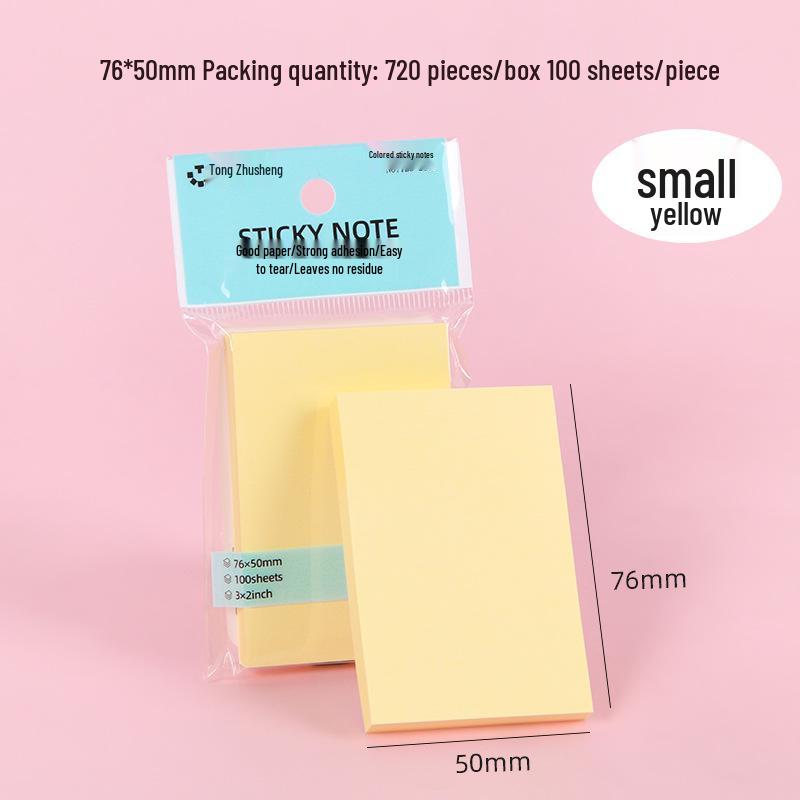 Creative N Times Colorful Tearable Sticky Notes with Strong Adhesion for Students