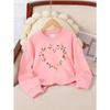 Kids Sweatshirt Crew Neck Fashion Sweatshirt, Autumn and Winter Top, Children's Long Sleeved T-shirt, Casual