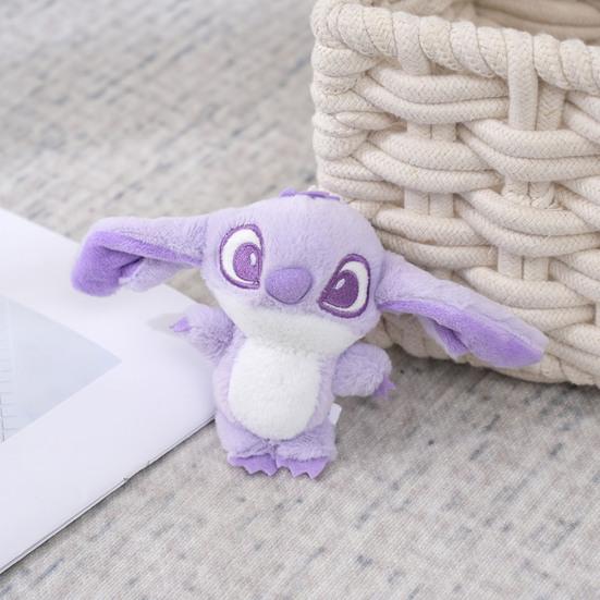 12cm Cartoon Doll Pendant PP Cotton Fully Filled Cute Alien Doll Plushie Ornament Soft Monsters Pendant Stuffed Animal Doll Toy Backpack Decor