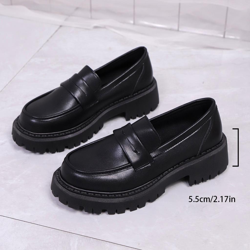 Fashion Platform Wedge Casual Sneakers Synthetic Leather Chunky Comfortable Shoes Spring Autumn Fashion High Brand Women Shoes