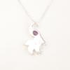 Amethyst Gemstone 925 Sterling Silver Jewelry Pendant 2" For Anniversary Gift CP-21-5