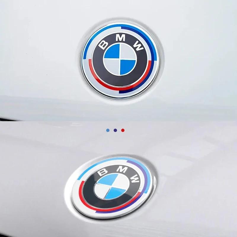 3D ABS 74mm 82mm Motorhaubenemblem Auto Front Motorhaube Logo Heckklappenplakette Abdeckung Für BMW X1 X3 E39 E46 E30 E36 E87 E60 E90 Zubehör