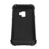 Coque de Téléphone Housse de Protection de Téléphone Silicone PC Absorption des Chocs Anti-Empreintes Digitales Tache Accessoire de Téléphone Minimaliste Noir Pour