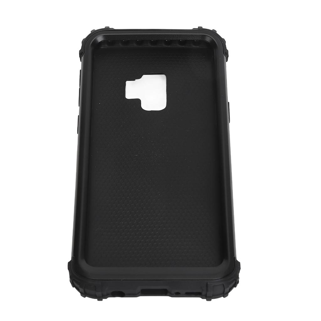 Coque de Téléphone Housse de Protection de Téléphone Silicone PC Absorption des Chocs Anti-Empreintes Digitales Tache Accessoire de Téléphone Minimaliste Noir Pour