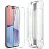 Spigen Glas.TR iPhone 15 Pro 6.1""EZ FIT" 2 Pcs. Clear Tempered Glass AGL06892