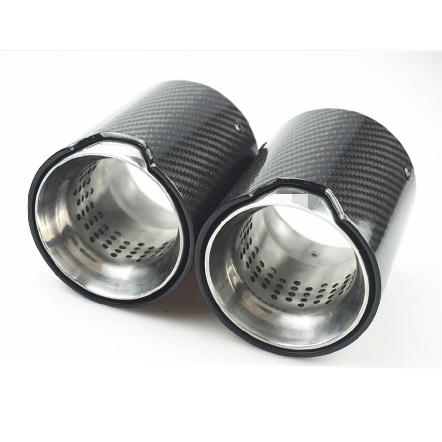 Brand New Car Carbon Fiber Exhaust End Tail Tips