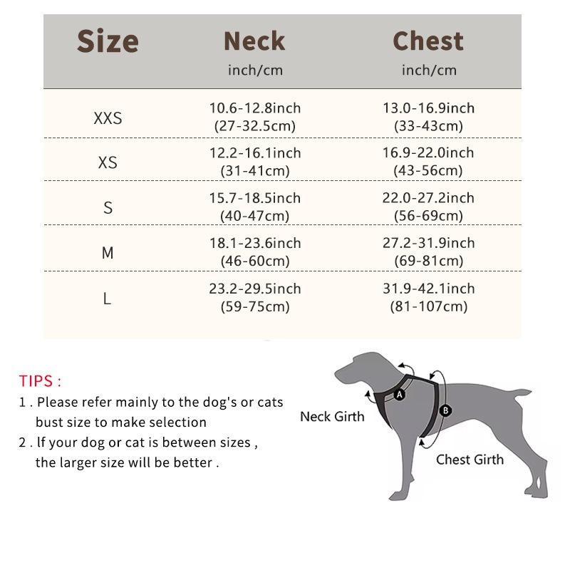 Reflective Pet Chest Strap Vest Type Contrast Color Dog Chest Strap Anti-break Free Dog Traction Chest Back