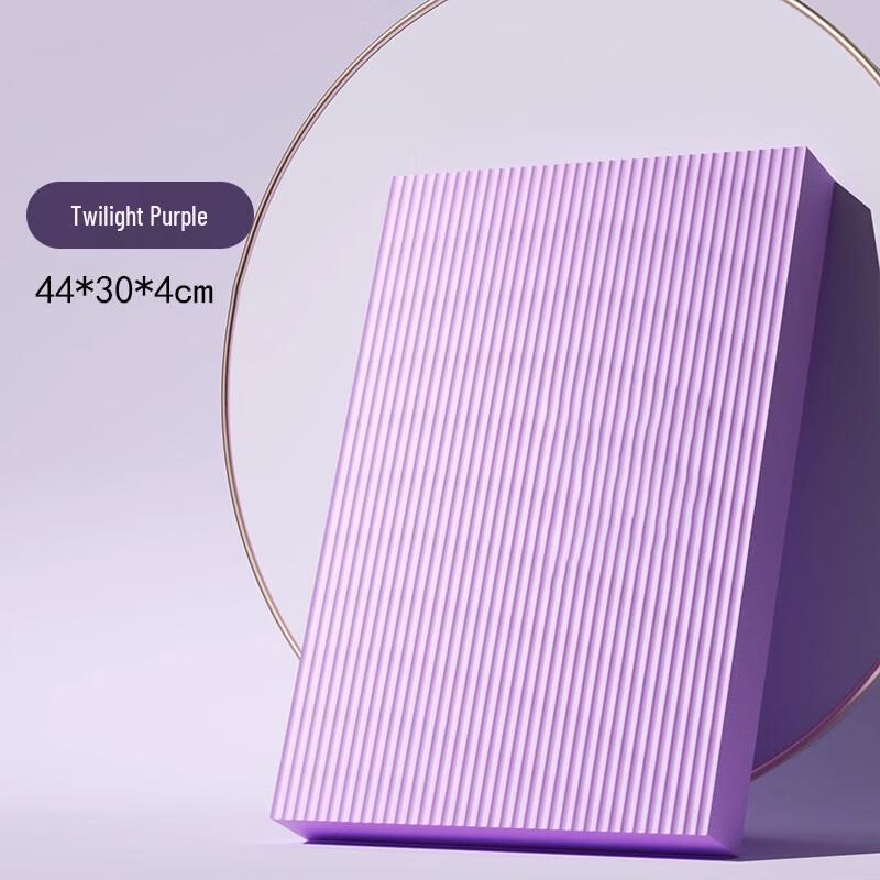 Anti-Slip Yoga & Fitness Kneeling Mat Extra Thick Medium (44x30x4cm)