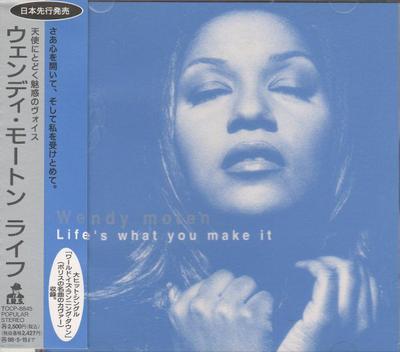 CD WENDY MOTEN - Life's What You Make It TOCP8845 I.R.S. Records 1996 Japan Rap & Hip-Hop/R&B Used