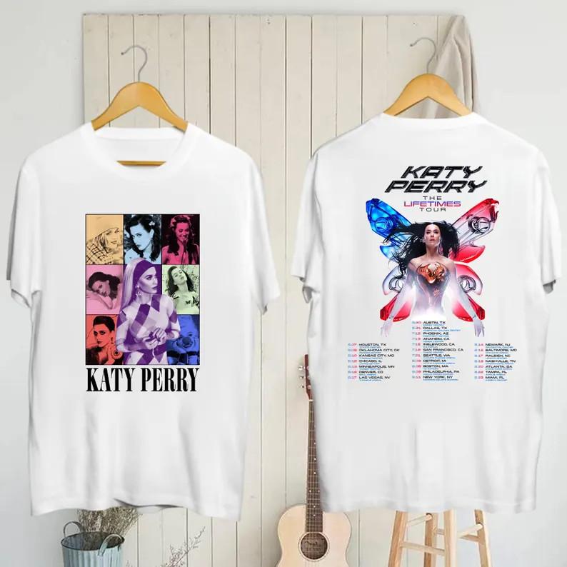 2025 Katy Perry The Lifetime Tour Shirt Katy Perry Tee Katy Perry Fan Gift M