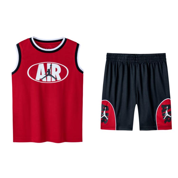 Kids' Jordan Kids Casual Sportswear Sets Crew Neck Moderate