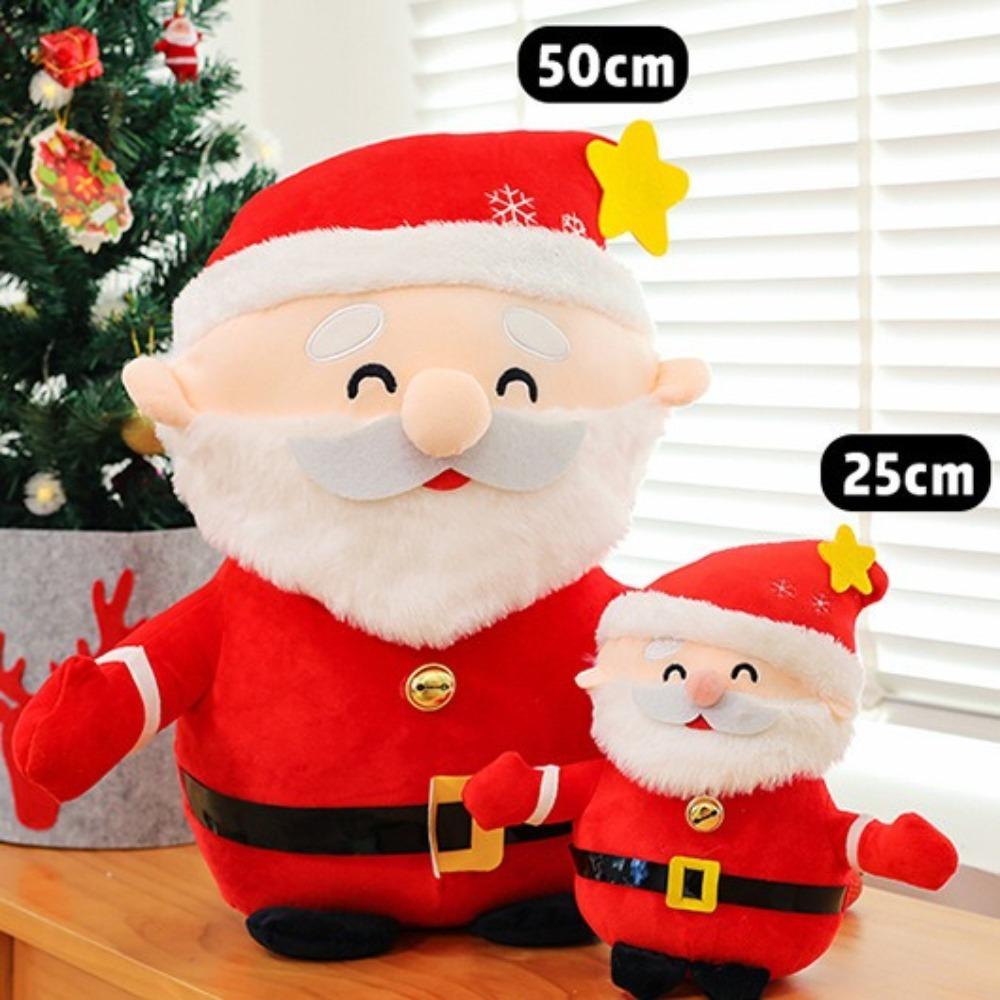 Snowman Santa Claus Elk Plush Doll Soft Christmas Series Plush Toys   Christmas Gift