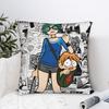 Scott Pilgrim Vs The World Anime Pillowcases  Retro Trendy Pillow Case For Living Room Bed Chair Soft Pillow Cover