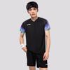 Li-Ning Breathable Quick-Dry Running Badminton Training Short Sleeve T-Shirt And Shorts Casual Sports Set Unisex sports set AATV081-1