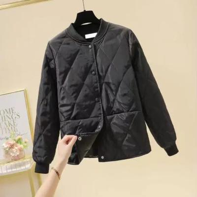 Women Autumn Casual Lightweight Jacket Padded Warm Jackets Female Overcoat