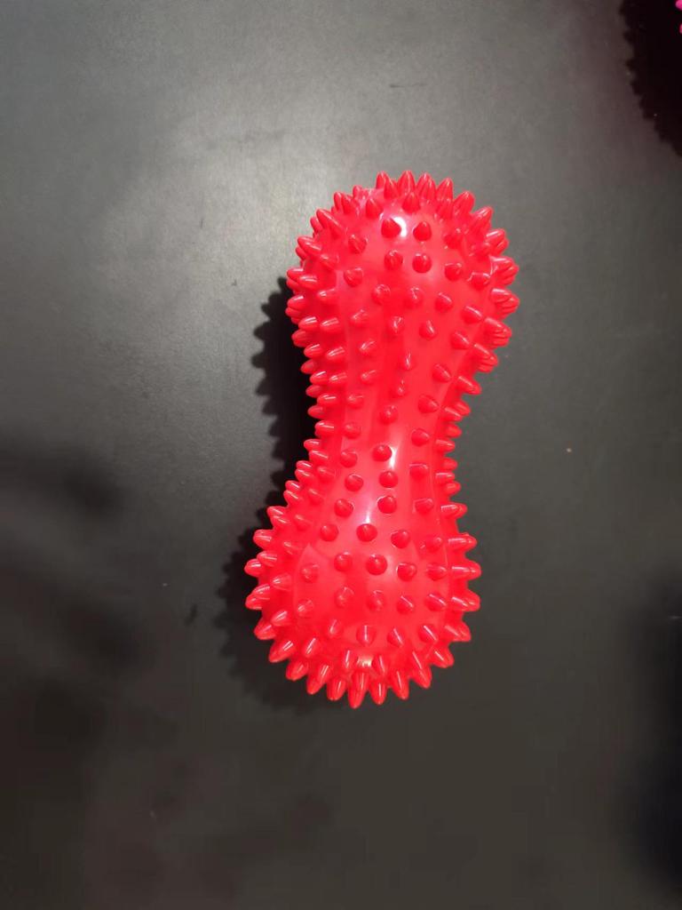 130g Peanut Massage Ball: Fascia & Muscle Relaxation, Fitness & Rehabilitation Hedgehog Ball, Grip Training