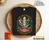 Life Isn't Perfect But Your Hair Can Be Shirt Funny Hairstylist Tee, Barber Salon Gift, Floral Beauty Tools Graphic Apparel for Women Unisex