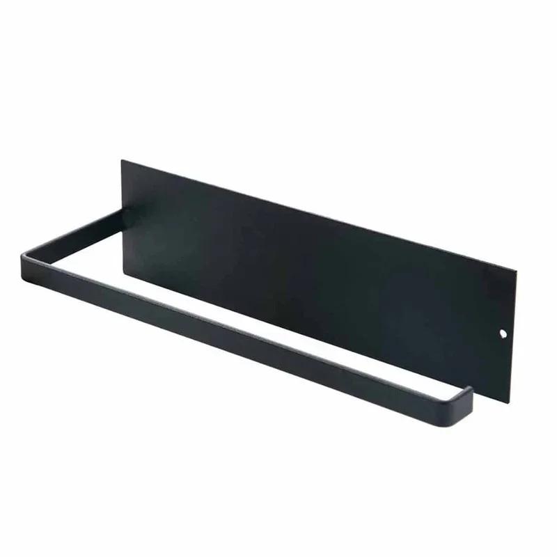 Kitchen Household Tools Self-adhesive Accessories Under Cabinet Paper Roll Rack Towel Holder Tissue Hanger Bathroom Storage Rack