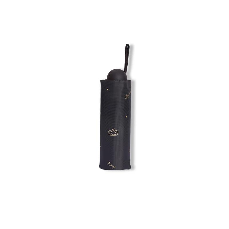 Heaven Umbrella Compact Black Five-fold Sun/Rain Umbrella