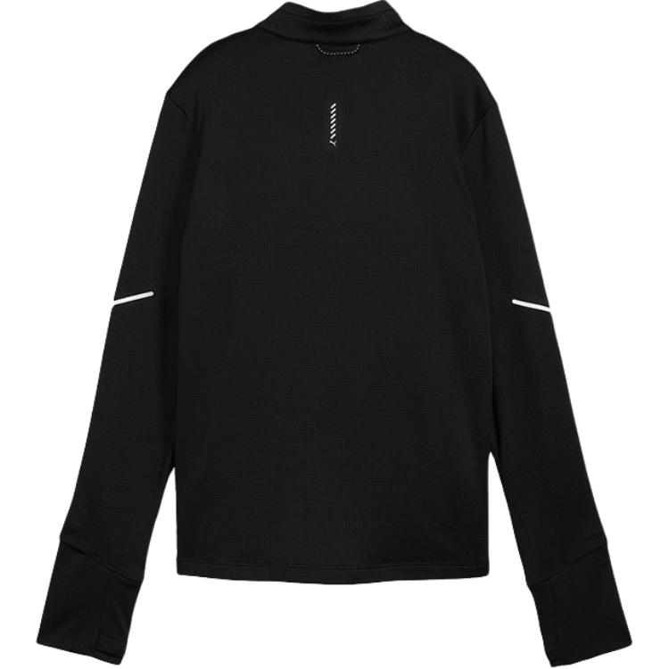 Puma Loose Fit Stand Collar Pullover Sports Long Sleeve Sweatshirt Women sweatshirt 526370-01