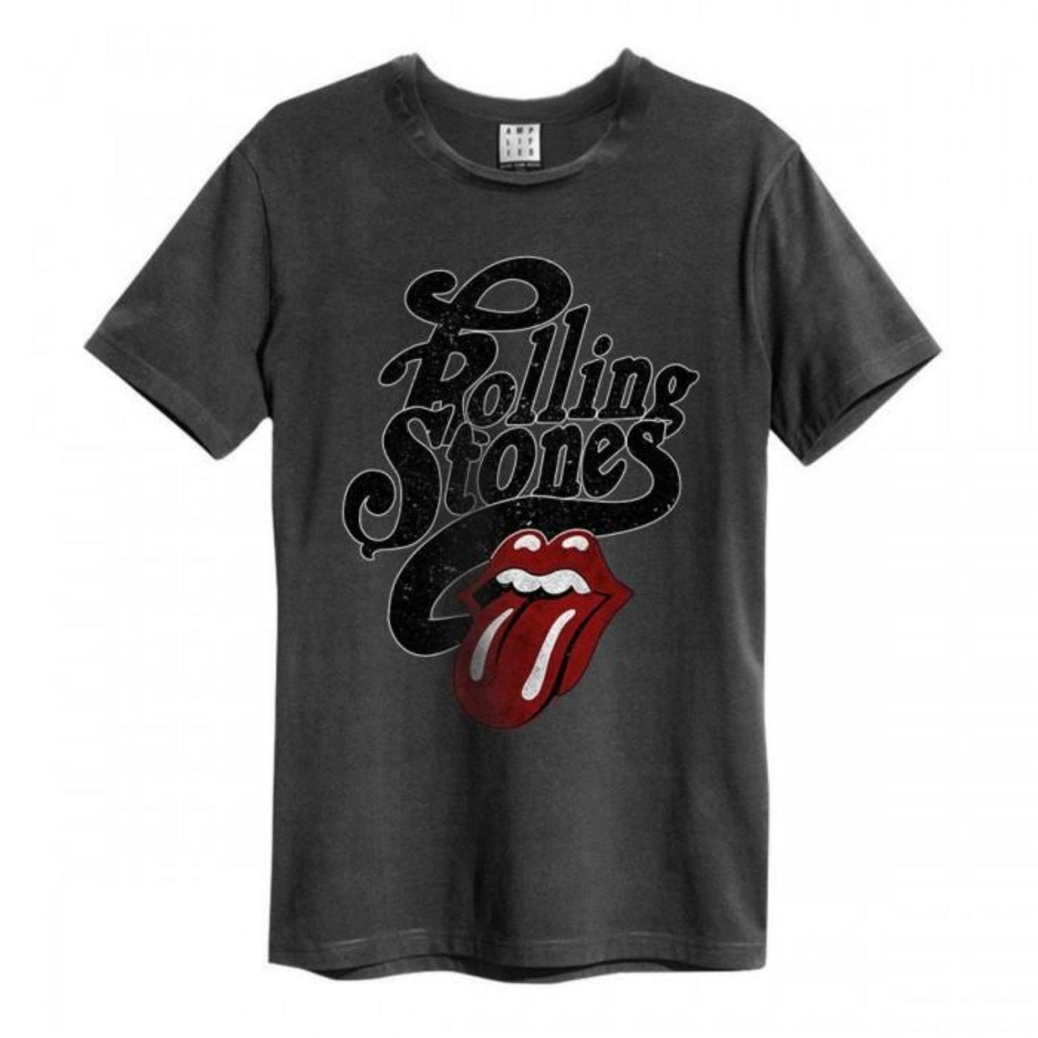 Amplified Unisex Adult Licked The Rolling Stones T-Shirt S