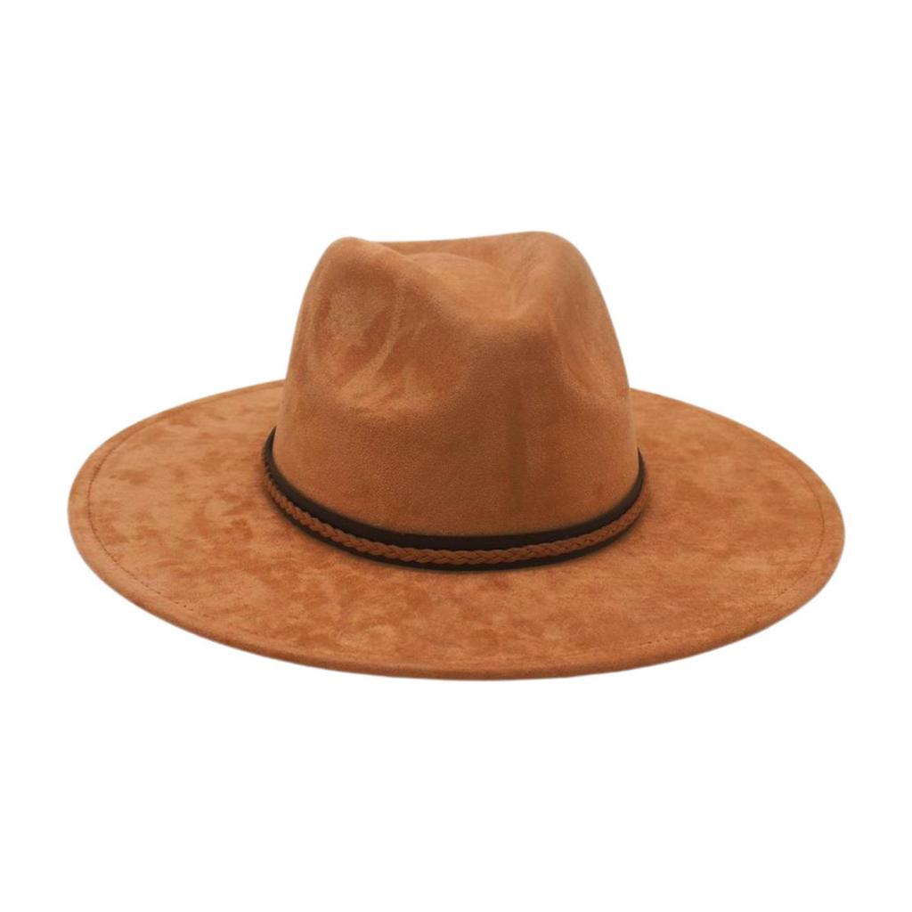 Prairie Cycling Vacation Sunshade Sunscreen Hat Western Cowboy Hat Simple And Elegant High-End Top Hat