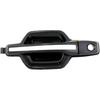 Exterior Door Handle Set Exterior Outside Door Handle/Fit for Mitsubishi Montero 2001-2006 Pajero 1999 5716A359XA MR970425 Chrome Black(Front Left