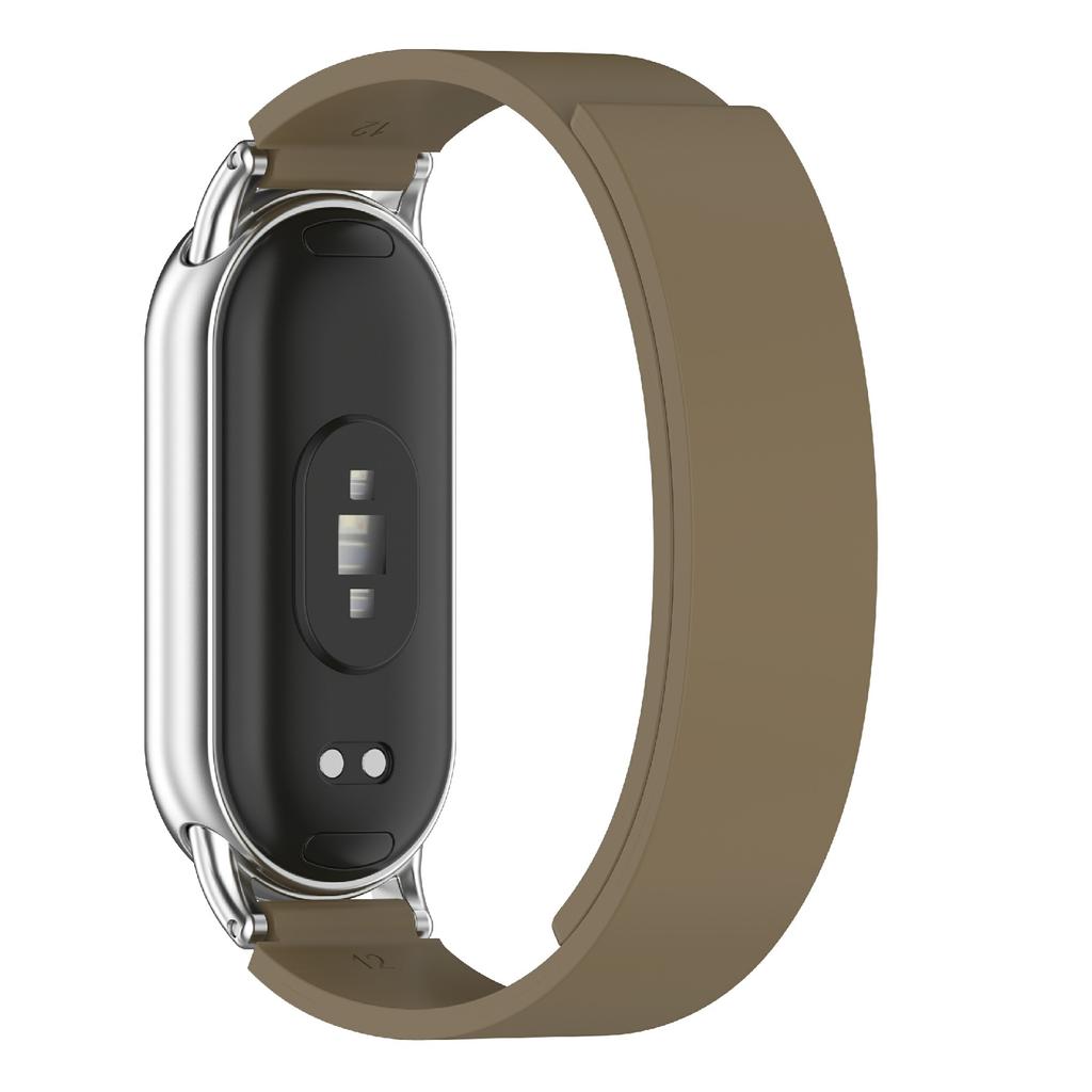 For Xiaomi Smart Band 10 Silicone Strap Magnetic Replacement Watch Band