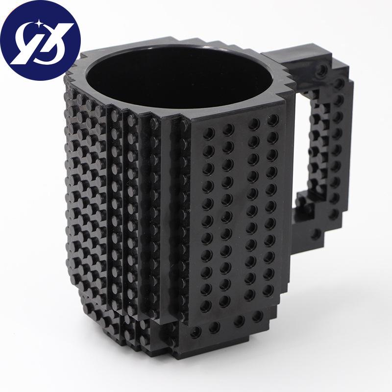 Mugs Drinkware Cup Adult Boys Assembly Educational Build-On Brick Mug