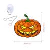 TYU100-109 Calabaza de Halloween Murciélago Cadena de Hierro Adorno Colgante para Decoración de Ventana o Porche