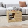 Day and Night - Day and Night Sonoma Oak Engineered Wood Coffee Table 50x50x36 Cm