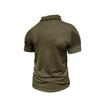 Men's Polo Shirt Short Sleeve Tactical Shirts Dry Fit Lightweight Golf Shirts Moisture Wicking Casual Collared T-Shirts for Male Summer Solid Tee Tops