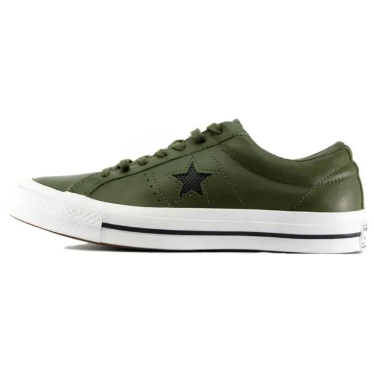 

Converse Slip Resistant Abrasion Resistant Low top Skateboard Shoes Men s Green 158467C 41.5