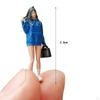 1/64 Female Model Doll Toy, Toy Figure, Landscape Decor, Unique Ornament, Resin Figure for Club,