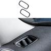 For Mini Cooper Countryman F60 Black Steel Dashboard Upper Air Outlet Vent Trim