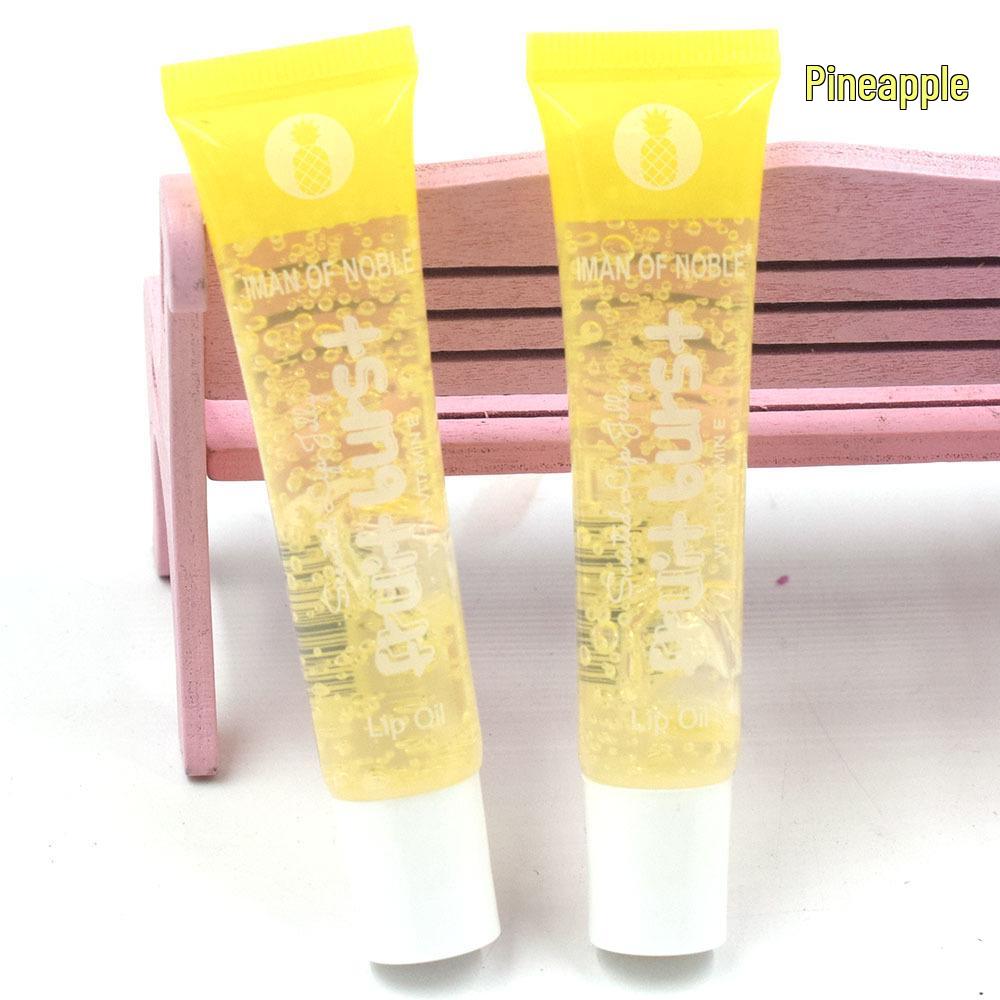 Moisturizing Fruit-Flavored Lip Oil Gloss & Colorless Vaseline Balm