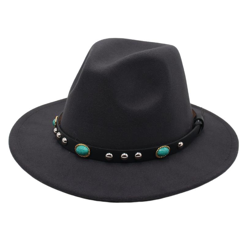 British Top Hat Jazz Fedora Hat Western Cowboy Hat Knight Hat