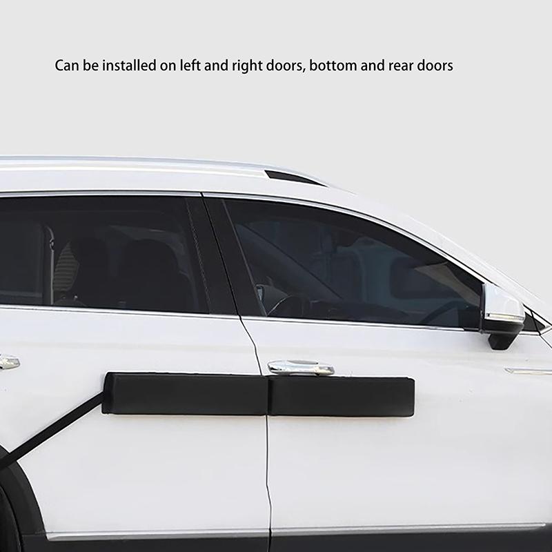 98X11X4 ס"מ מגן דלת לרכב מגנטי מתקפל בסגנון מחובר מגן קצה צד גוף פסים דקורטיביים להגנה מפני שריטות